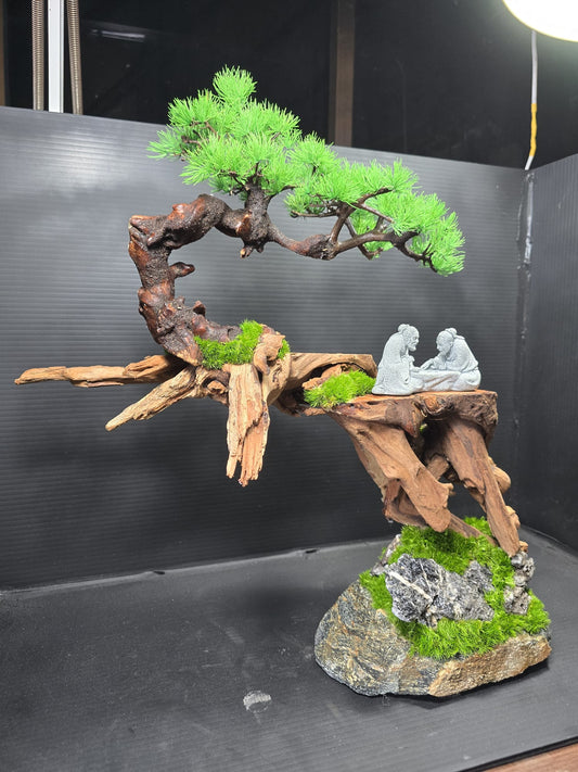 "Cliffside Encounter" - Preserved Cliffscape Series CL03