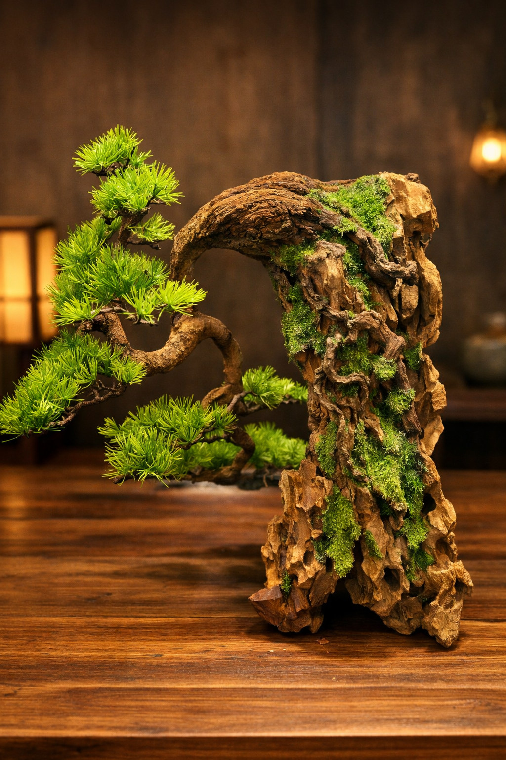 “Whispers of the Cliff” — Preserved Botanical Sculpture A01