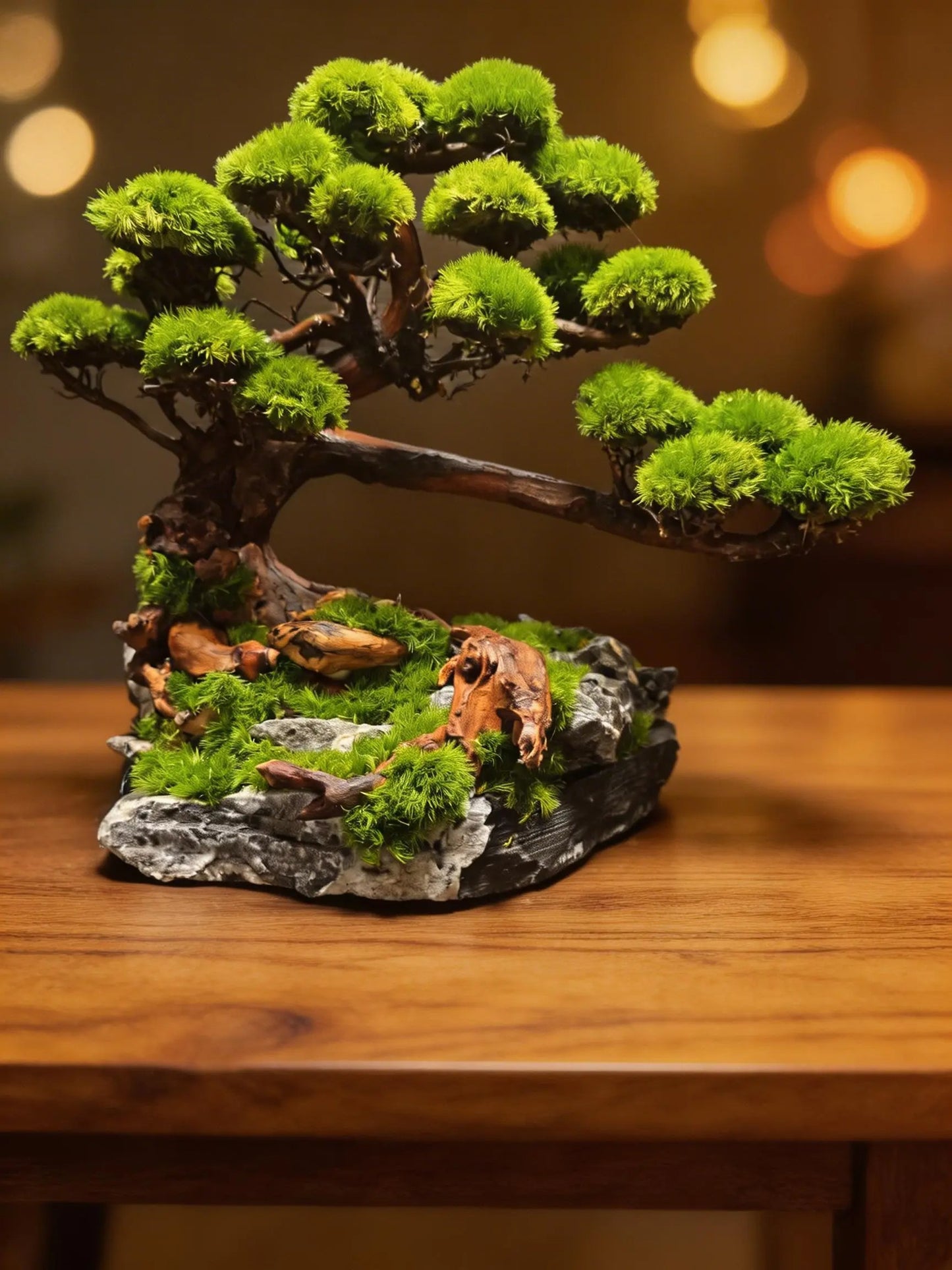 “Verdant Ascent” — Preserved Botanical Sculpture B01