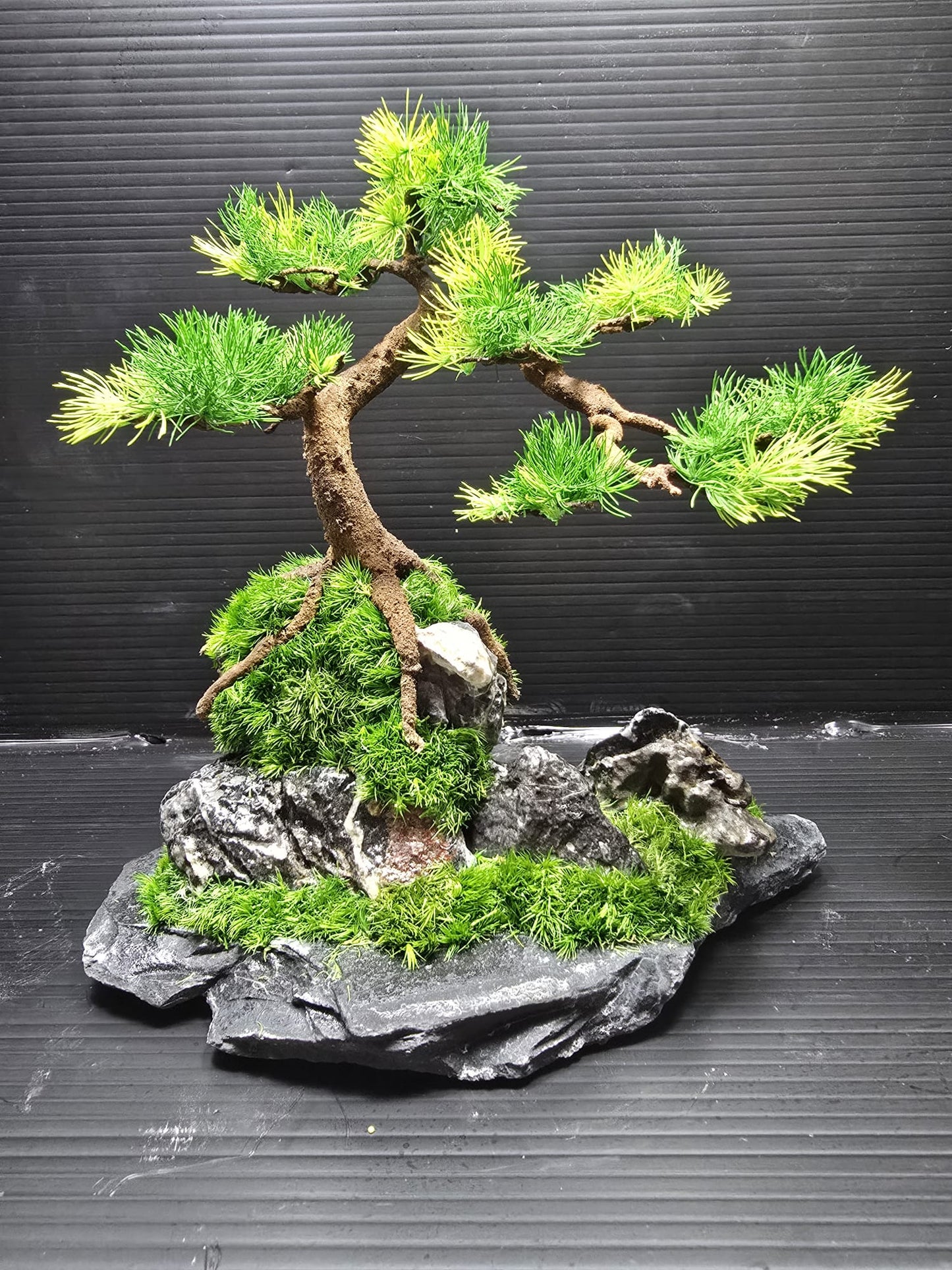“Stonebound Grace” — Preserved Botanical Sculpture D01