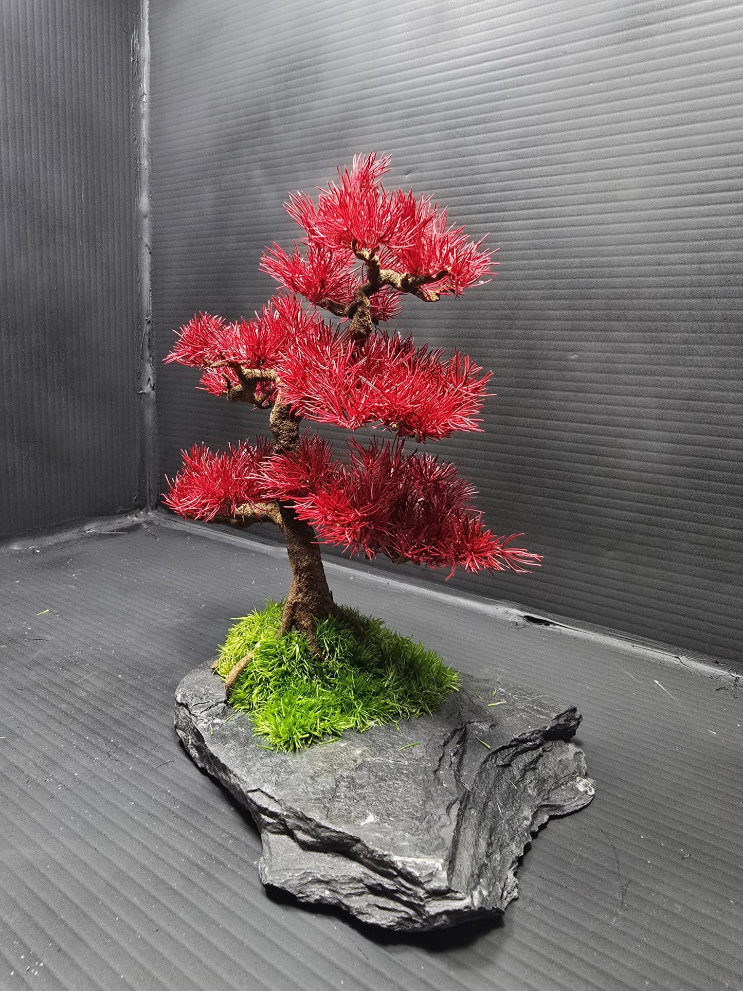 “Scarlet Balance" — Preserved Botanical Sculpture E04