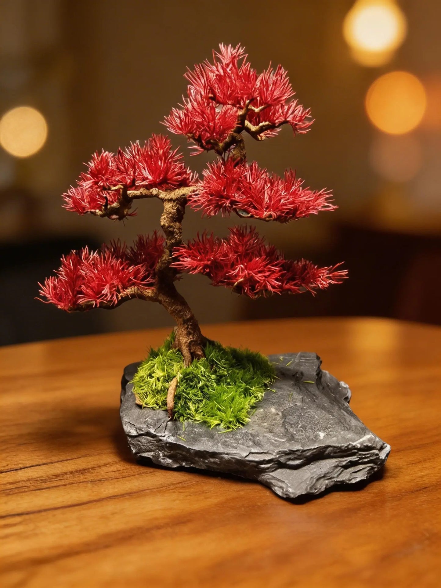 “Scarlet Balance" — Preserved Botanical Sculpture E04